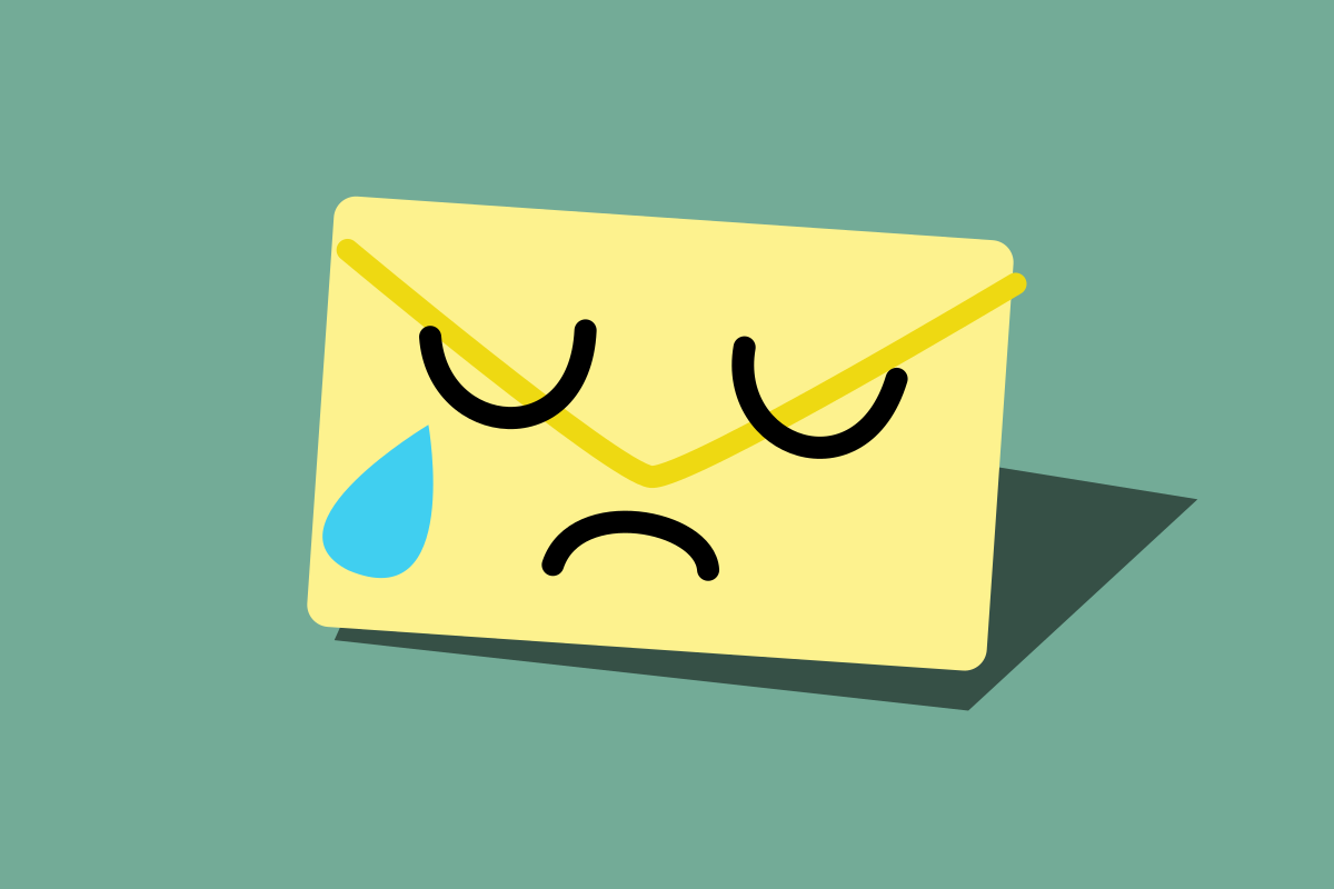 A crying letter