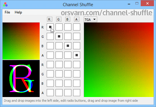 Channel Shuffle demo