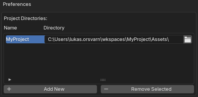 Configure the projects once in the preferences, then file paths are valid across computers.